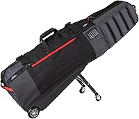 Vista 16 de Sun Mountain ClubGlider Meridian Bolsa de Viaje de Golf - Sistema de Rodamiento de 4 Ruedas, Patas Extensibles y Retráctiles para Transporte Fácil