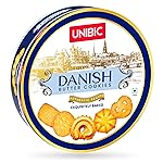 Unibic Danish Butter Cookies – 375g | Rich & Buttery, Baked to Perfection | Cookie Gift Tin | Perfect for Snacking, Gifting & Tea-Time