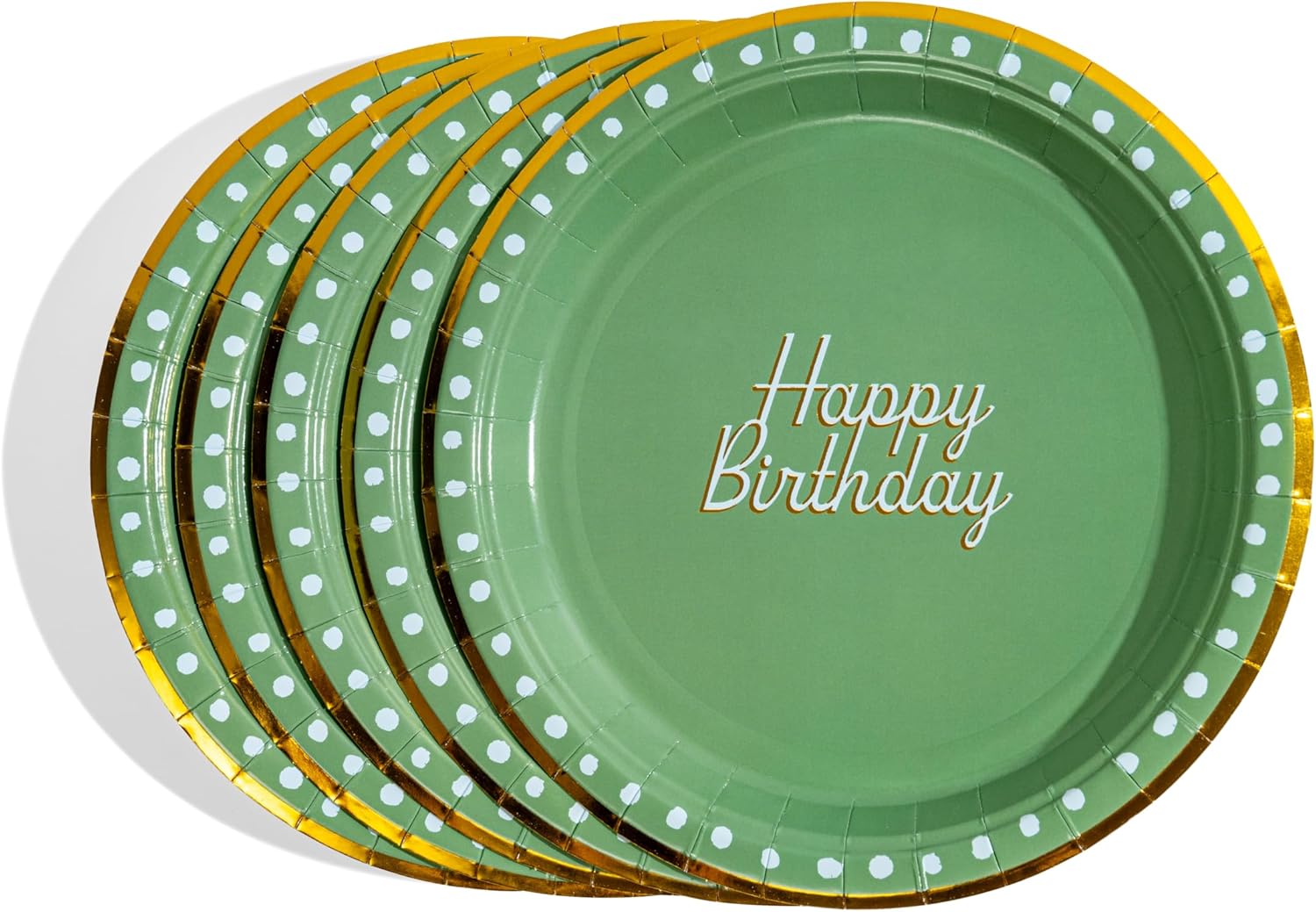 Tableware Blue/Green Birthday Celebration - Set for 8 Guests A Stylish Party Essentials and Accessories for Fun Gatherings, Elegant Festive Decorations Memorable & Enjoyable Moments