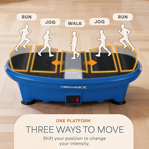 Miniatura 7 de Lifepro Vibration Plate for Lymphatic Drainage – Vibration Platform Machine with EMS / Compact Design or LED Indicator Models – Remote Control
