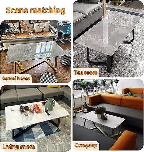 Miniatura 7 de Mesa de centro, mesas de centro para sala de estar, mesa de centro para sala, mesas de salón, mesa de té, mesa de centro rectangular, mesa de