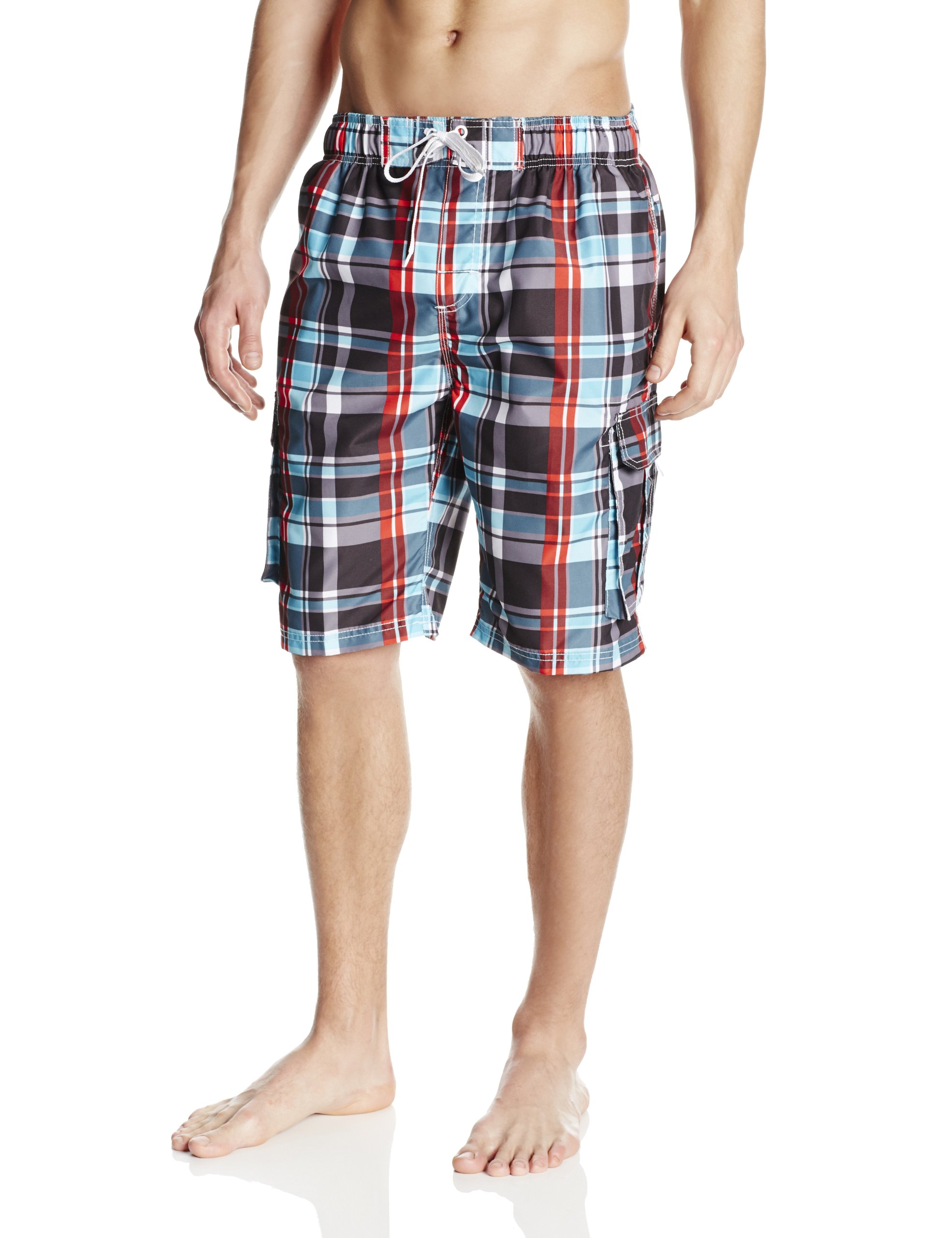 Kanu Surf Men's Contender Extended Size Swim Trunk
