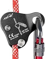 Vista 22 de Cuerda de escalada Ascender Grab Protección contra caídas Dispositivo de Belay Equipo de escalada de árboles, Equipo de rapel Ascensor de cuerda