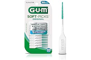 GUM Soft-Picks Original: Dental Picks for Superior Tooth Cleaning and Gum Health