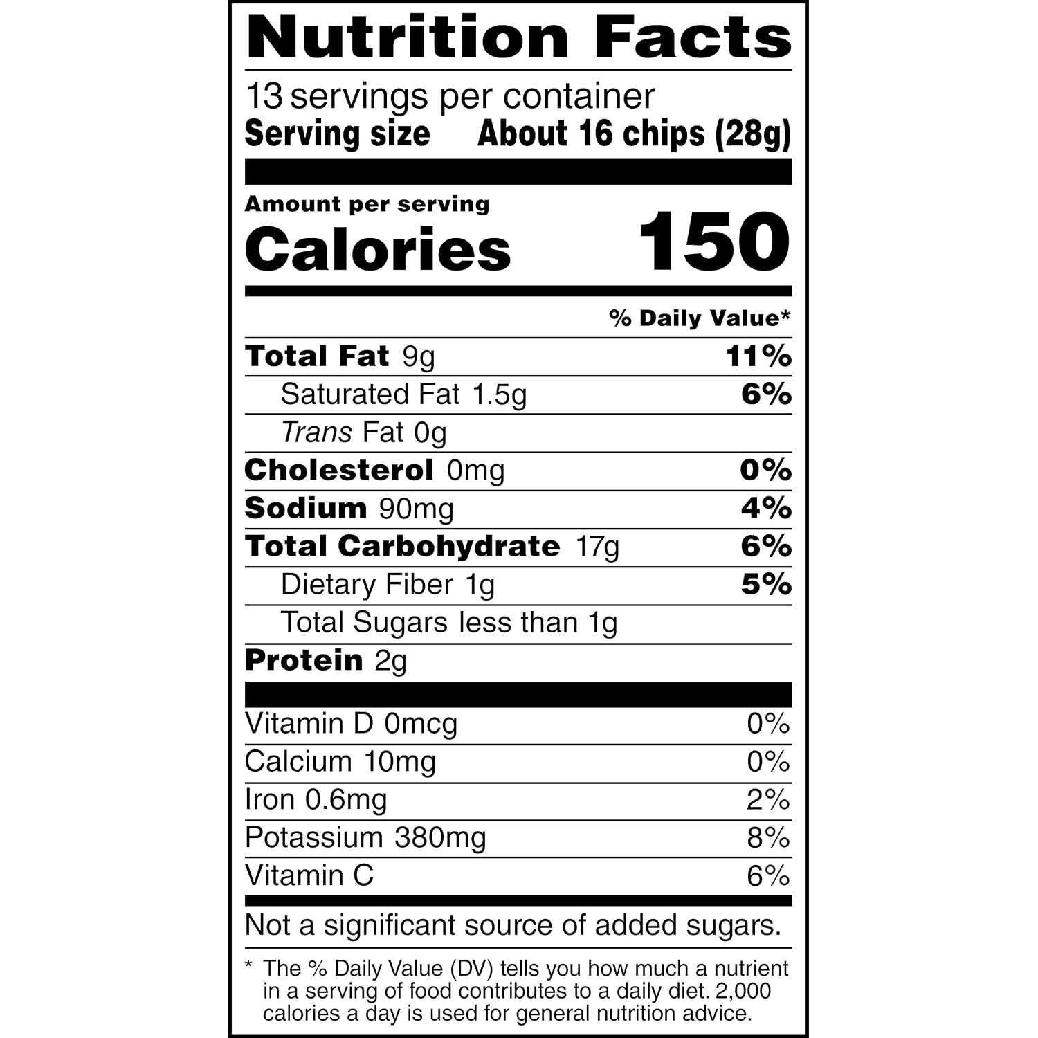 Lay's Kettle Cooked Potato Chips, 13 Oz