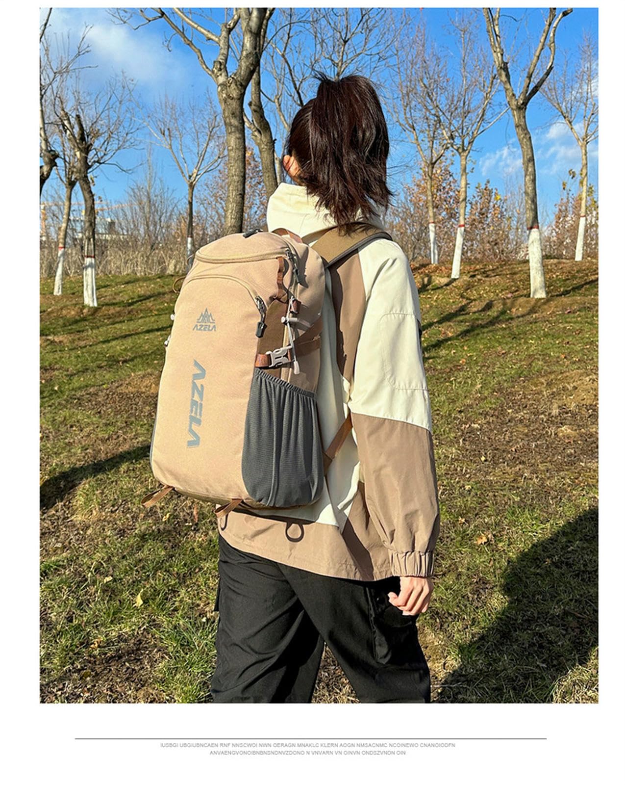 Zaino Outdoor 35 Litri Leggeri Sportivi per Esterni Escursioni E Uomini Donne Alpinisti-azzurro-20-35l
