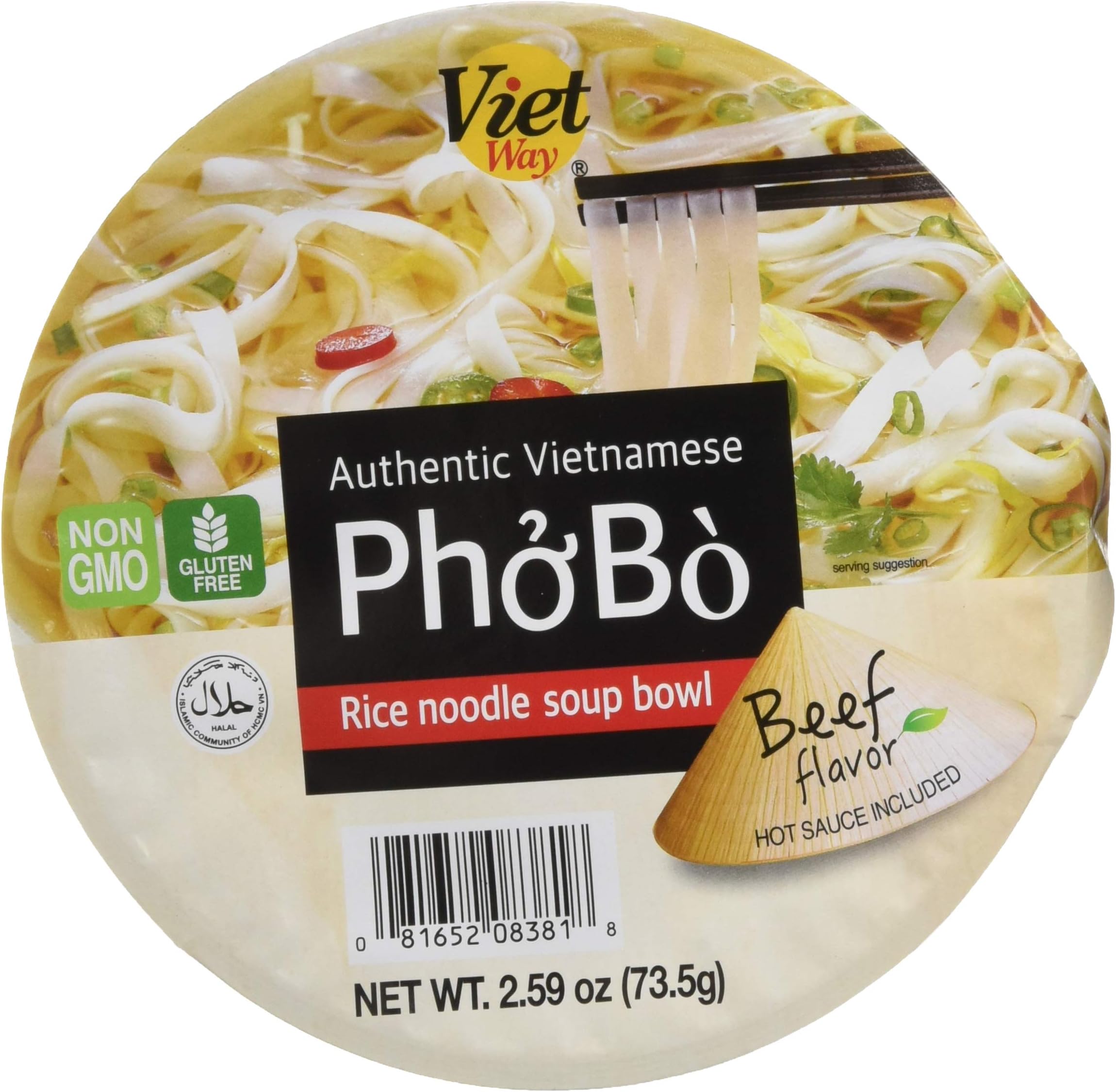 Authentic Vietnamese Pho Bo Rice Noodle Soup Bowl (8)