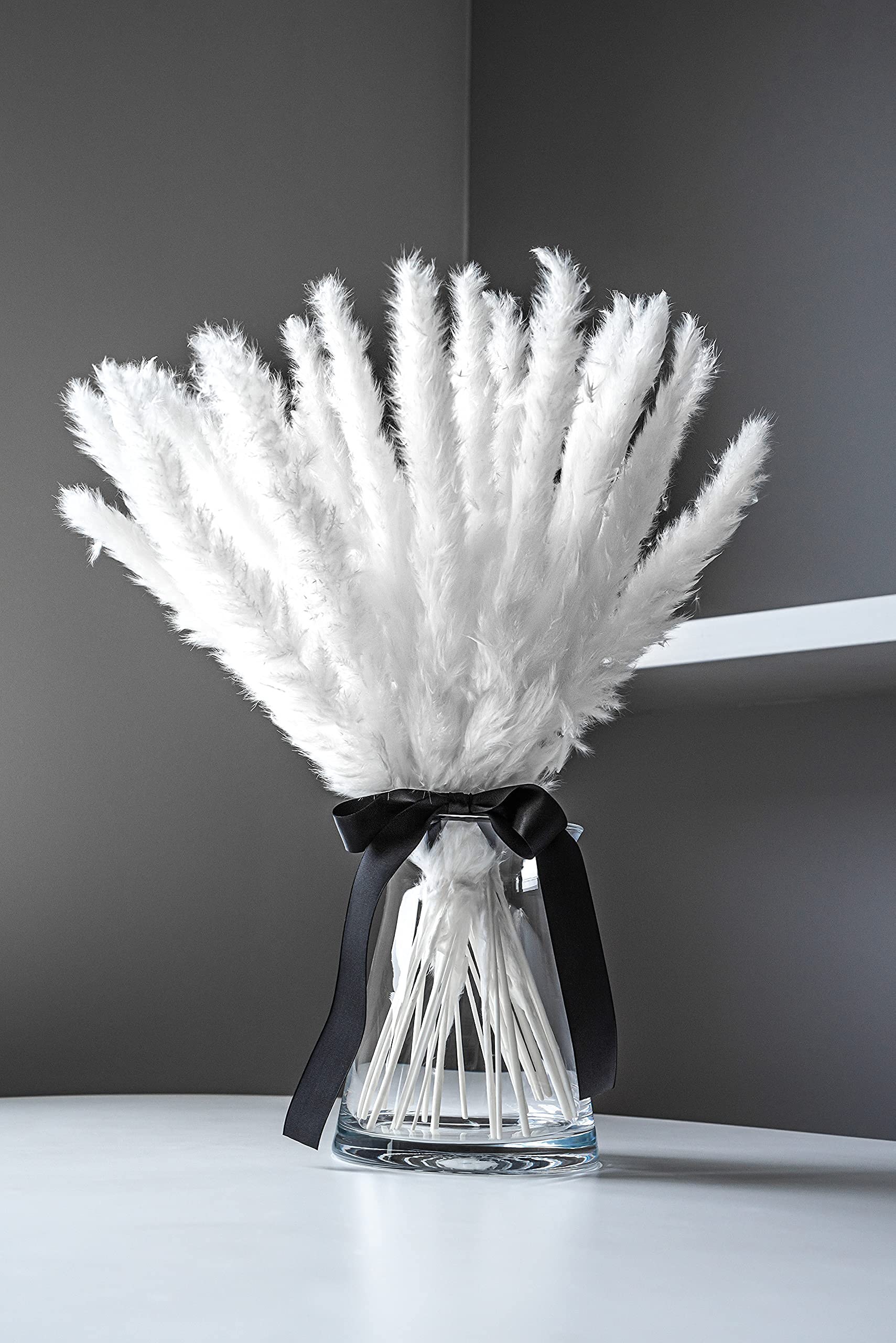 Buy PAMPAS GRASS 30 pcs of White 50 cm Pampas Grass White Pampas