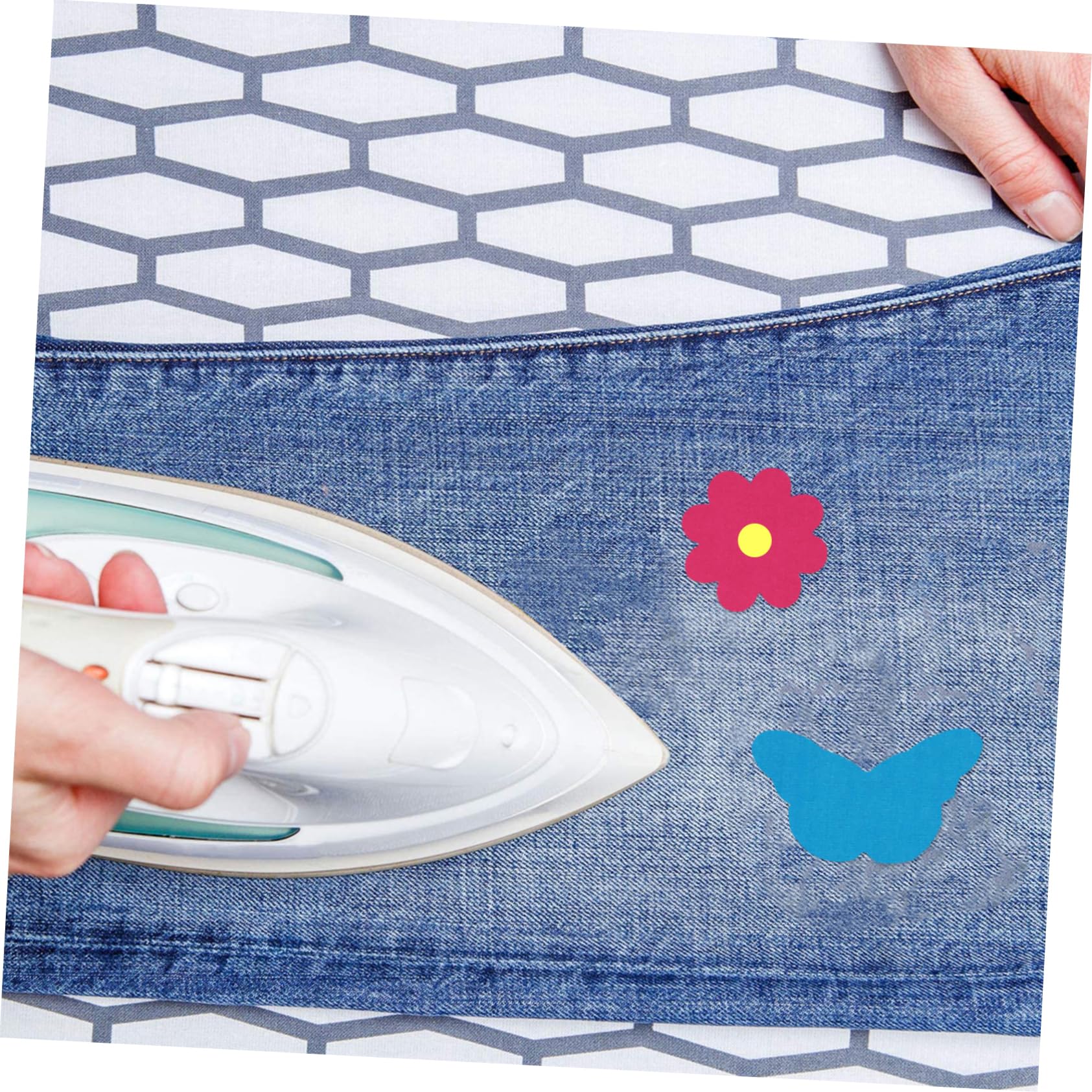 Tofficu 8rollen Selbstklebende Reparaturflicken Bügelflicken Für Kleidung Farben Praktisches Nähmaterial Für Jeans Jacken Und Handtaschen Einfach Anzuwenden Und Langlebig