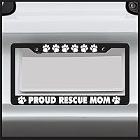 Vista 4 de Divertido marco de matrícula para hombres y mujeres, novedoso soporte de etiqueta de auto con humor para regalo, ajuste universal estándar de EE.