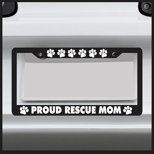 Miniatura 4 de Divertido marco de matrícula para hombres y mujeres, novedoso soporte de etiqueta de auto con humor para regalo, ajuste universal estándar de EE.