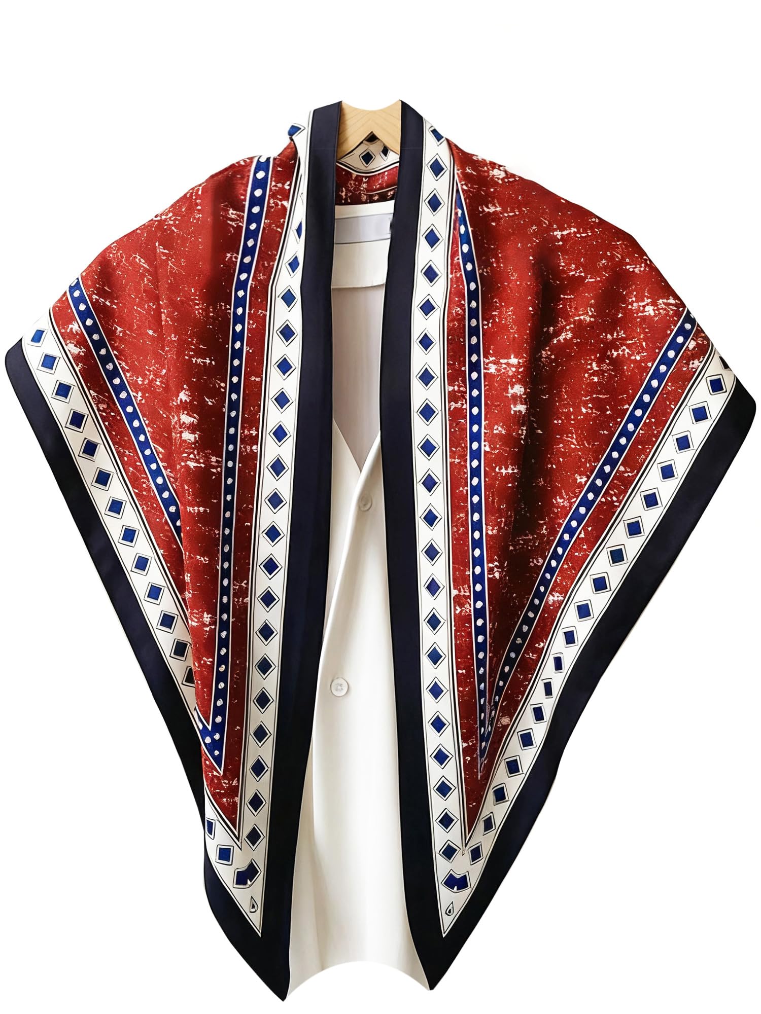 Triangle Shawls Scarf Head Hair Neck For Women Scarves Fashion Silk Feeling Lady Lightweight 51 * 23.6inch K14-picture-56