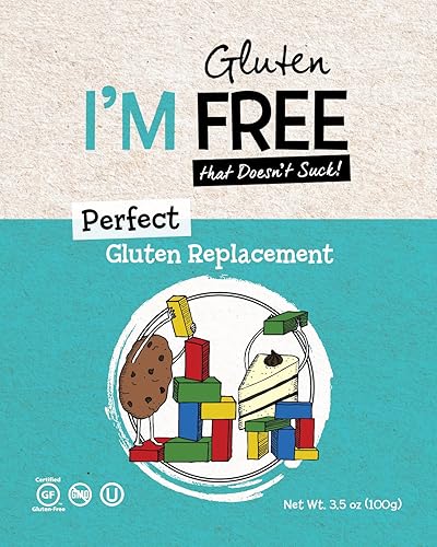 Miniatura 4 de Expandex + Perfect Gluten Replacement Value Pack Sin OMG Vegano OU Kosher Certificado 510g/18oz (paquete de 2 artículos)