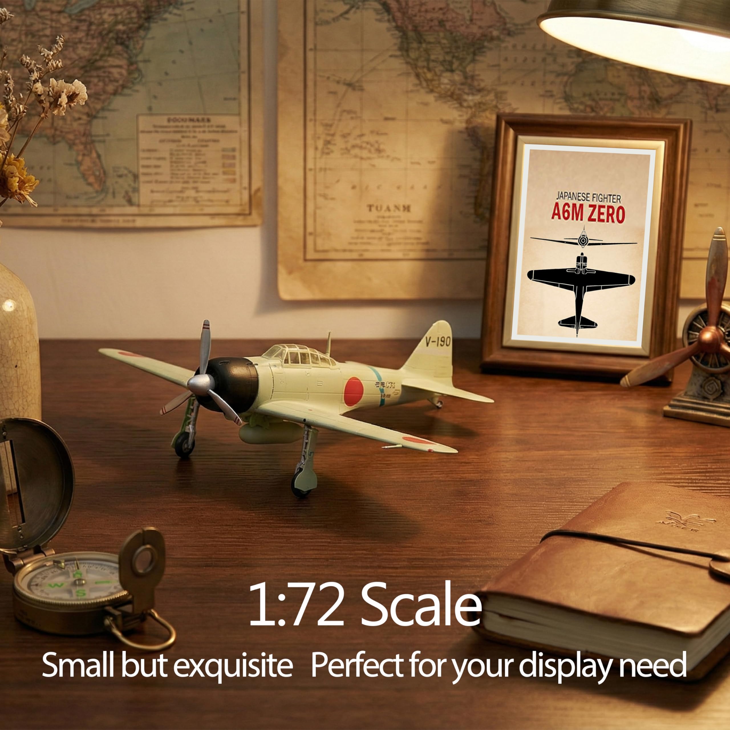 Amazon.com: Udnorbay A6M Zero Die-cast Airplanes-1/72 Scale