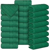 Vista 10 de Casa Lino Toallas faciales y paños de lavado corporal para ducharse, paños de lavado 100% algodón para baño, juego de paños altamente absorbentes
