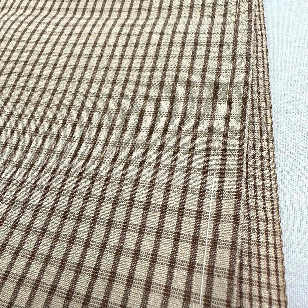 正絹 訪問着 本場 塩澤紬 本塩沢 やまだ織 未仕立て品 M22412 塩沢紬