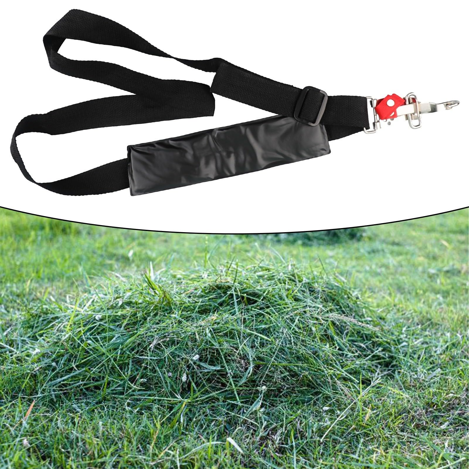 Correas de hombro ajustables, arnés único resistente, con hebilla de liberación rápida, para recortadora de hierba, accesorios de piezas de desbrozadora