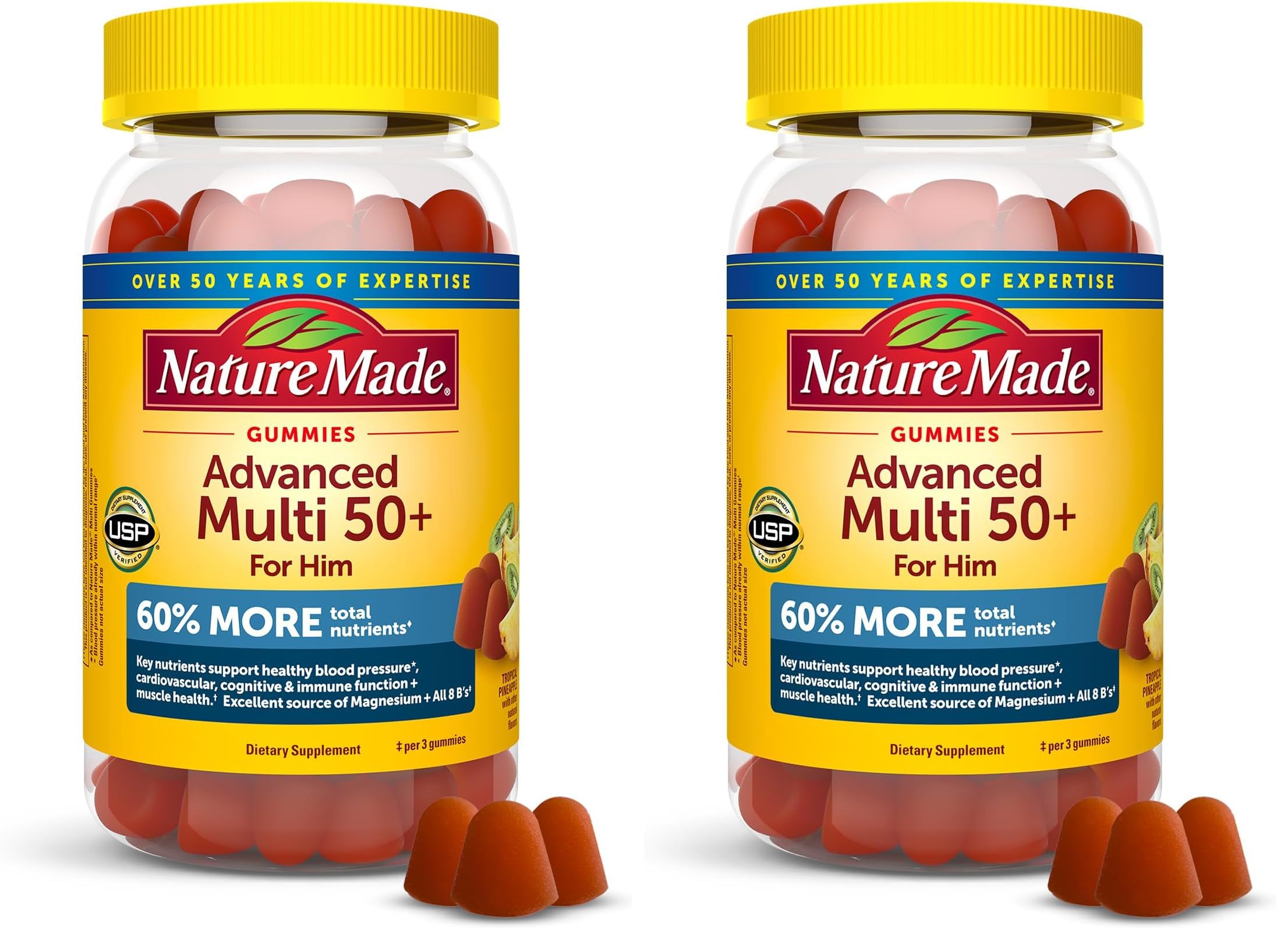 Nature Made Advanced 50 Plus Gummies