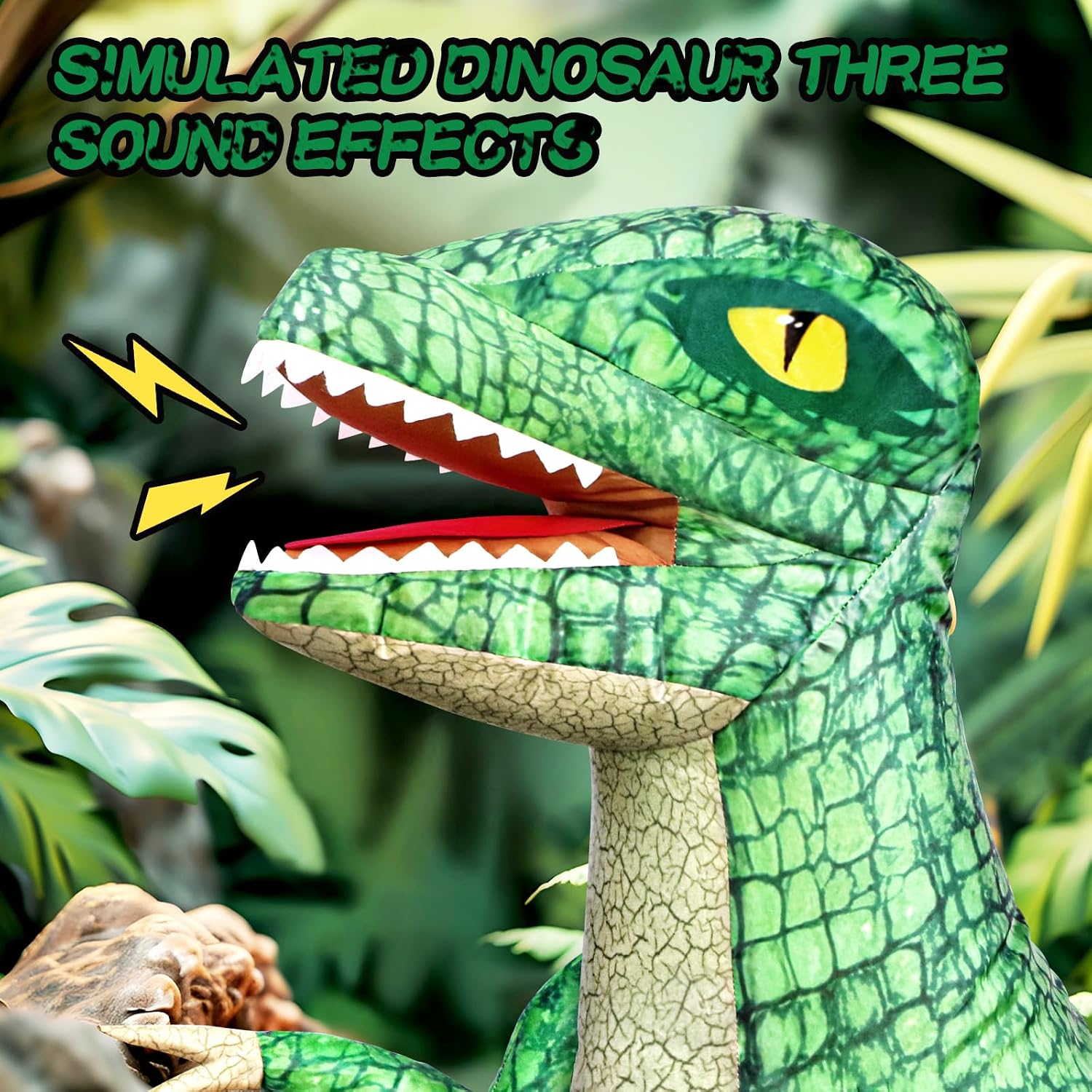 Jovow Remote Control Inflatable Dinosaur Toy - Image 2