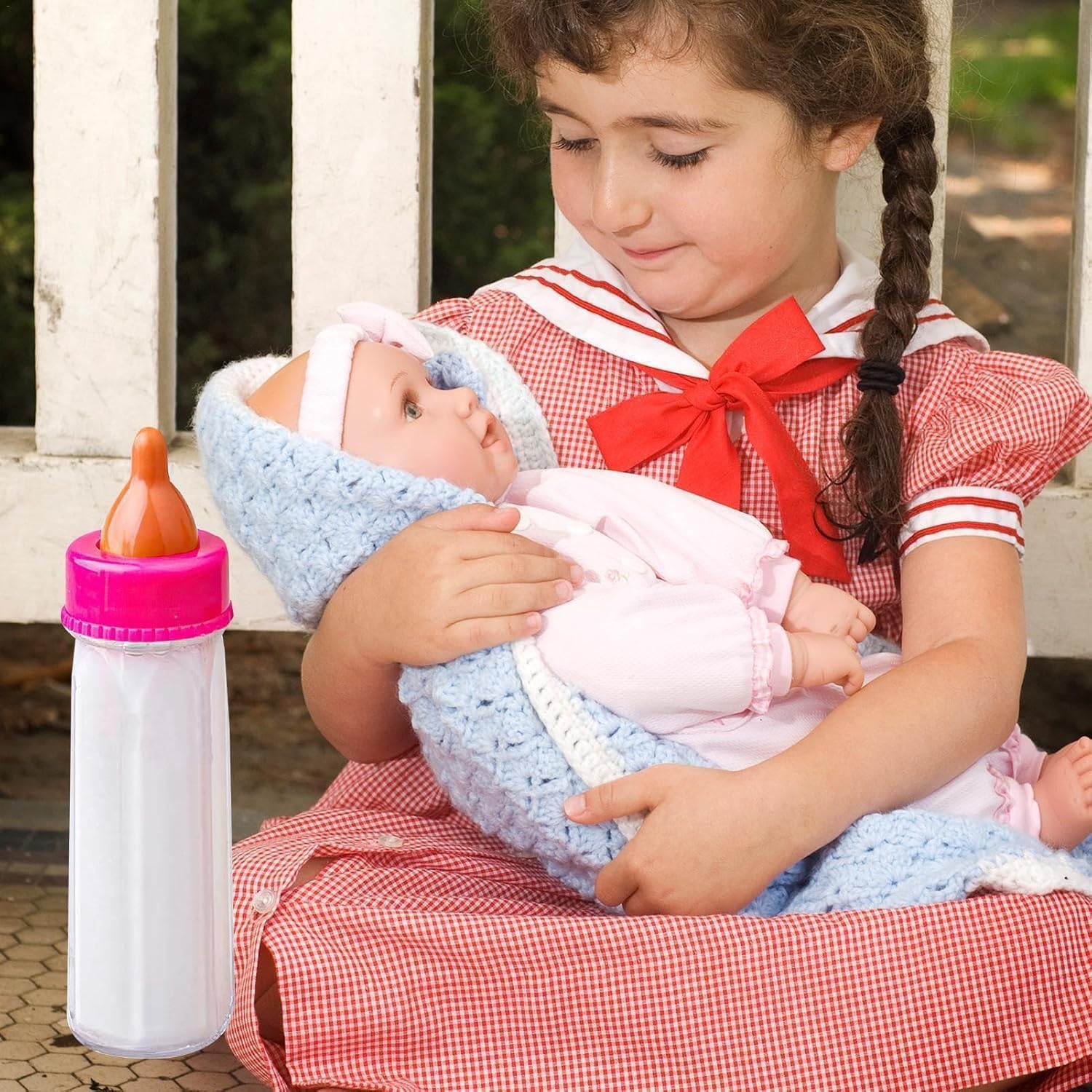 Binwennn Ensemble de Biberons pour Poupées Bébé Accessoire de Poupée Lait Disparaissant Jus Jeu d'Imitation Jouet Bouteille de Lait et de Jus pour Enfants 50 ml Jeux 8 Mois Clôture à Hochet Binwennn Ensemble de Biberons pour Poupées Bébé Accessoire de Poupée Lait Disparaissant Jus Jeu d'Imitation Jouet Bouteille de Lait et de Jus pour Enfants 50 ml Jeux 8 Mois Clôture à Hochet