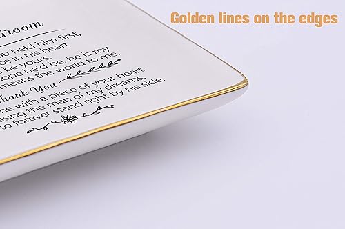 Miniatura 3 de Regalo para la madre del novio de la novia You Loved Him First, You Held Him First Thank You Gift for New Mom Regalos de boda Regalos de