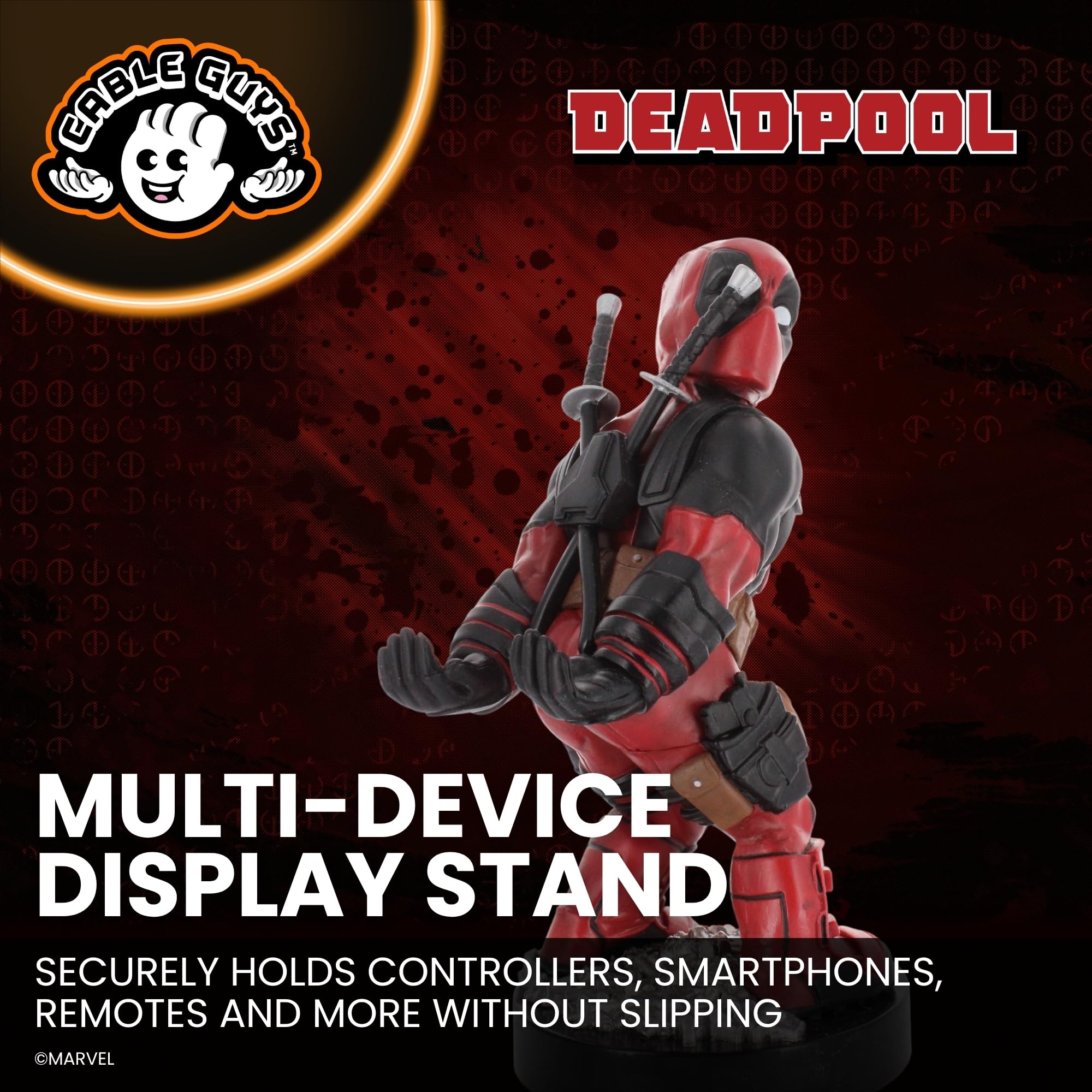 デッドプール スマホスタンド コントローラーホルダー Amazon.co.jp