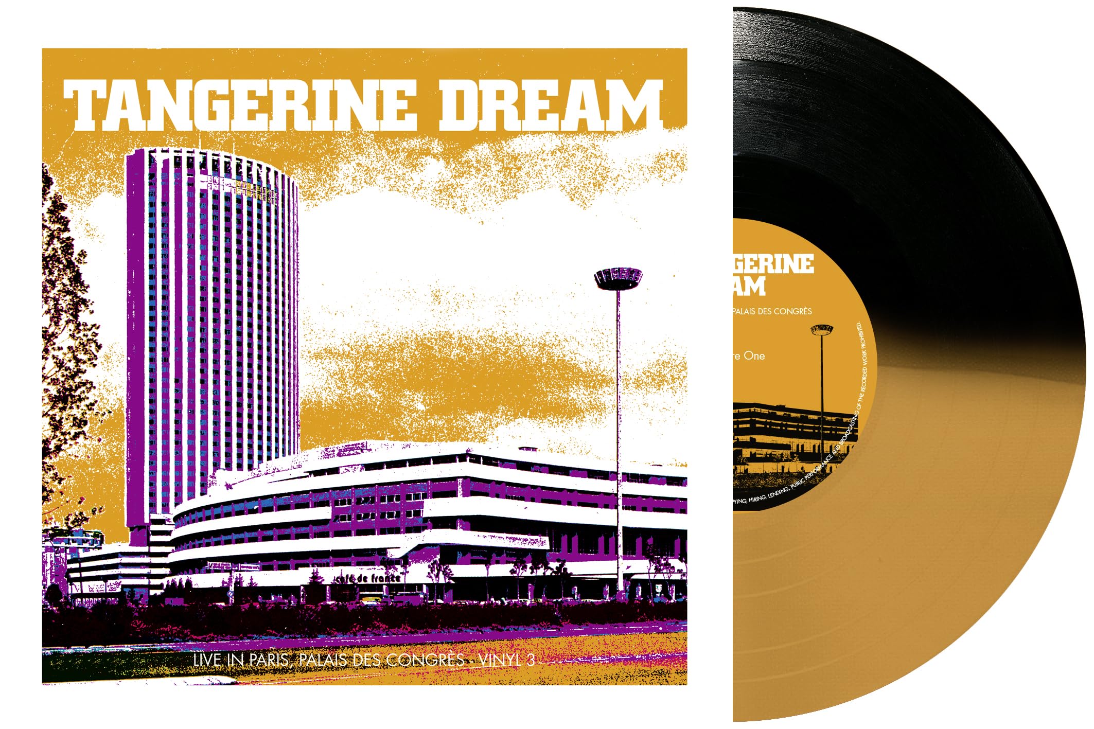 LIVE AU PALAIS DES CONGRÈS 1978 (LIMITED HALF/HALF ORANGE; RED & BLUE/BLACK) RSD 2023
