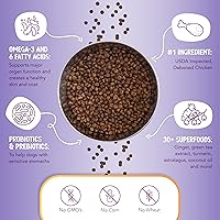 Vista 5 de Health Extension Little Bites Dry Dog Food for Toy and Small Breeds, Chicken & Brown Rice Recipe, with Probiotics & Superfoods for Digestion & Coat