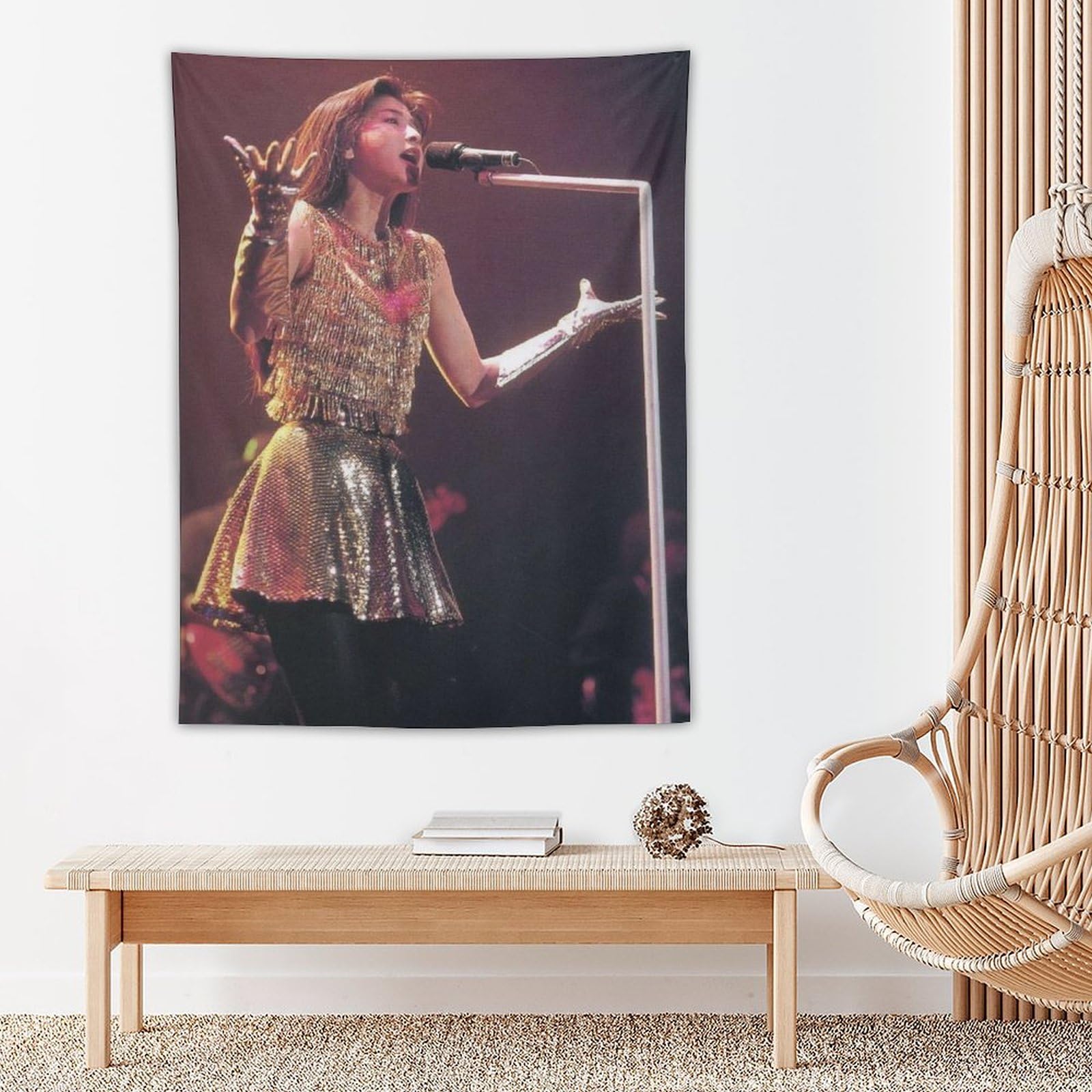 Amazon.co.jp: 森高千里-110 タペストリー、絵画、ポスター、壁紙