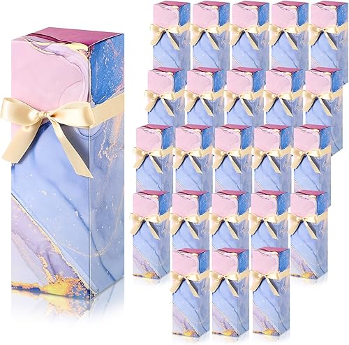 Miniatura 7 de Qilery 24 Piezas Cajas de Regalo de Navidad para Vasos de Sublimación Caja de Regalo con Cinta para Vasos en Blanco de Prensa de Calor de 12 oz, 20