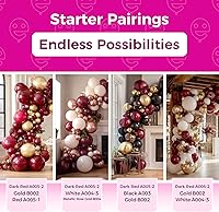 Vista 158 de Bezente Globos de látex verde lima para fiesta, paquete de 100 globos de color verde claro de 12 pulgadas, globos redondos de helio verde fruta