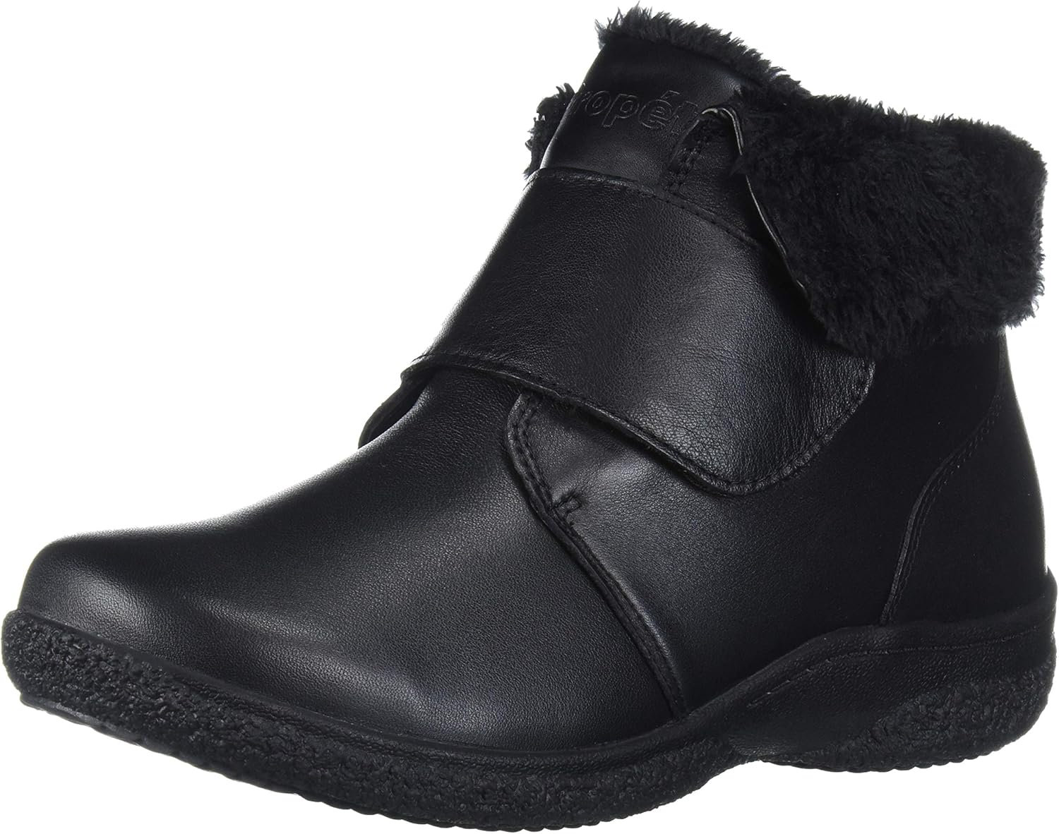 Propet Women's Harlow Boot, Black, 06 2E US