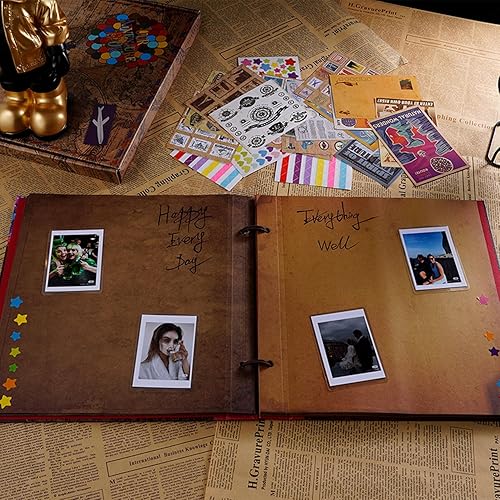 Miniatura 2 de Páginas interiores de 11,5 x 11,5 pulgadas para el libro de aventuras, páginas rellenas para álbum de fotos de álbum de recortes DIY, 10 hojas20