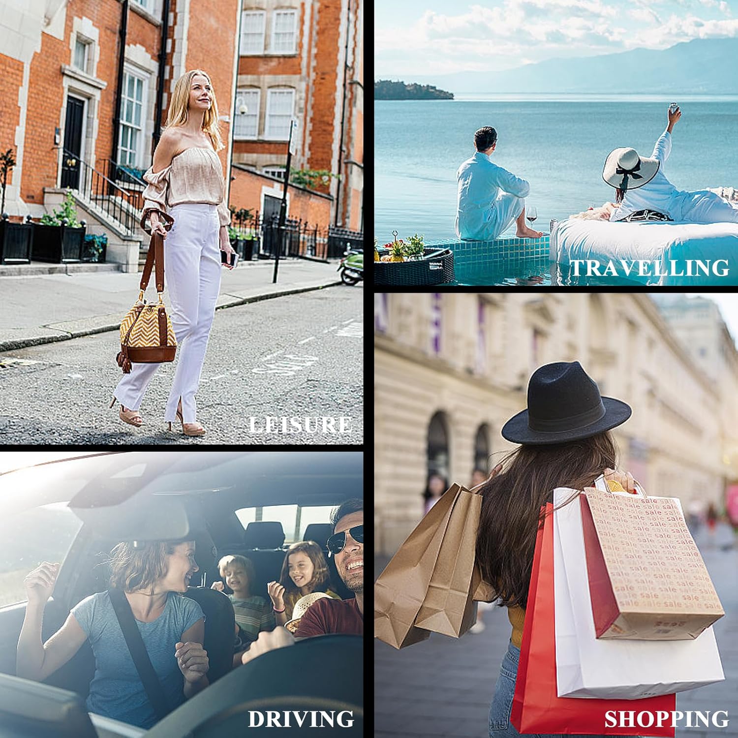 Reading Sunglasses Womens Retro 90s Oval Full Lens Sun Readers UV400 Outdoor Sunglasses Shades with Readers Built-in - Image 5