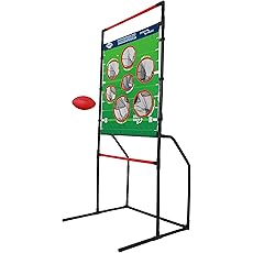 QB54 - The Ultimate Football Yard Game Set, Outdoor Football Toss for Tailgating, Backyard, Beach, Park, Tournaments, Sports Training, Score Touchdowns, Kick Field Goals