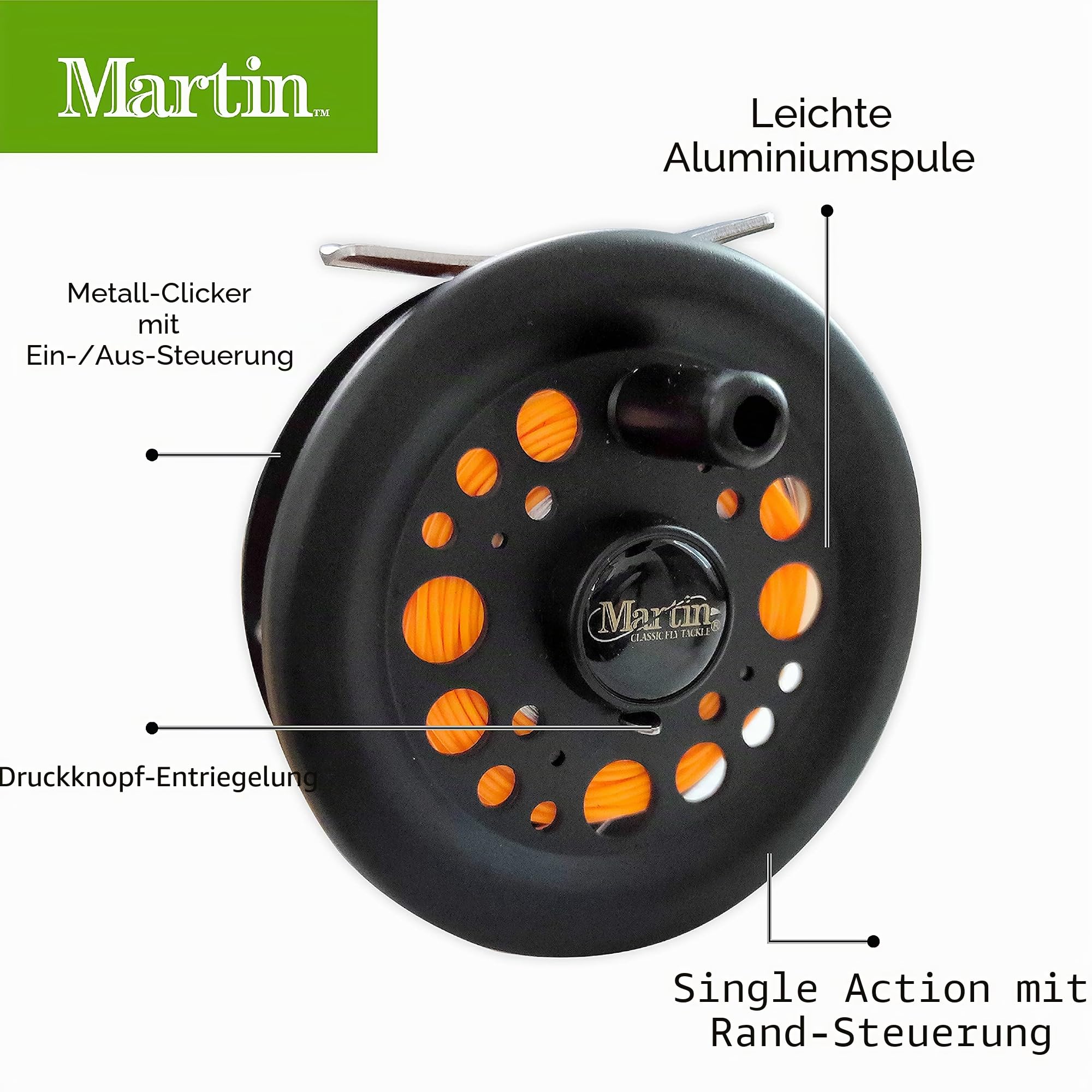 Martin Fliegenkombi, 2,4 m, 3 Stück, 5/6 W, MRT56TK 6 L