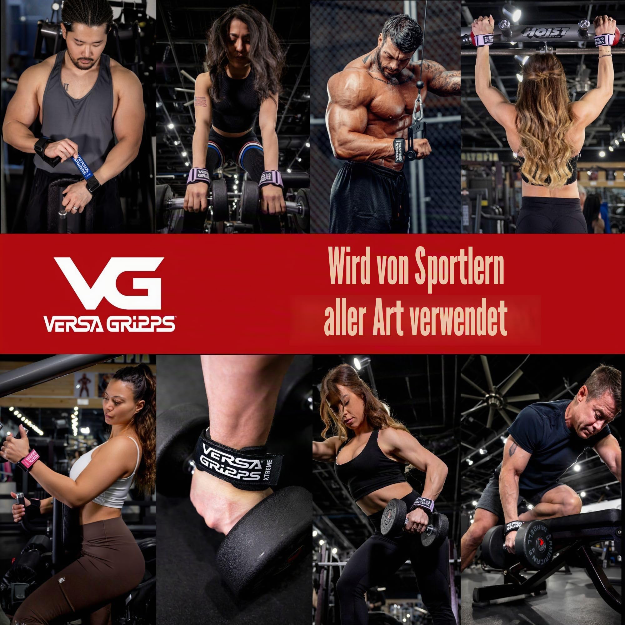 VERSA GRIPPS® PRO Authentisch. Das Beste Trainingszubehör der Welt. IN DEN USA HERGESTELLT