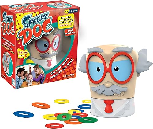Miniatura 2 de Speedy Doc - Diversión ilimitada para amigos y familiares con más de 500 temas, juego de ritmo rápido, ideal para fiestas y reuniones para mantener