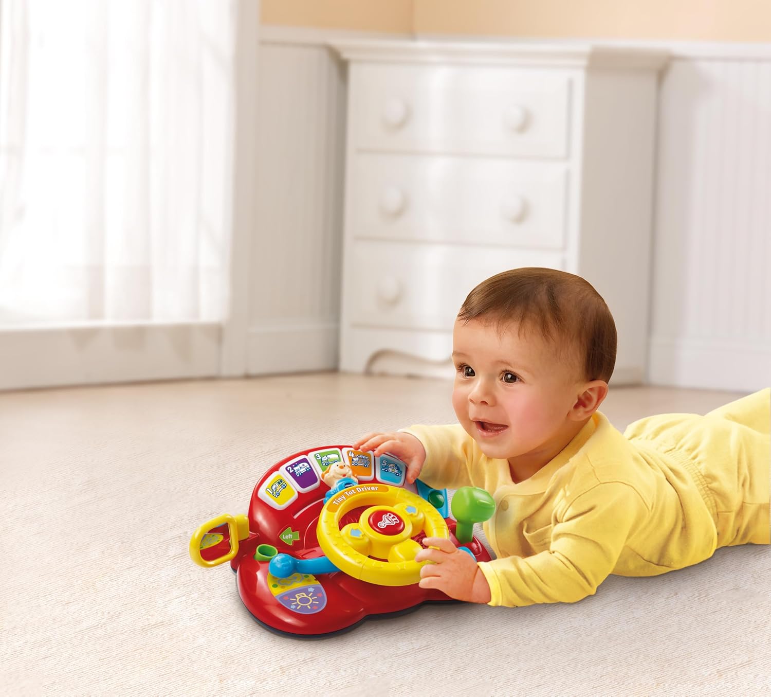 VTech Baby Tiny Tot Driver: Interactive Steering Jamaica Ubuy