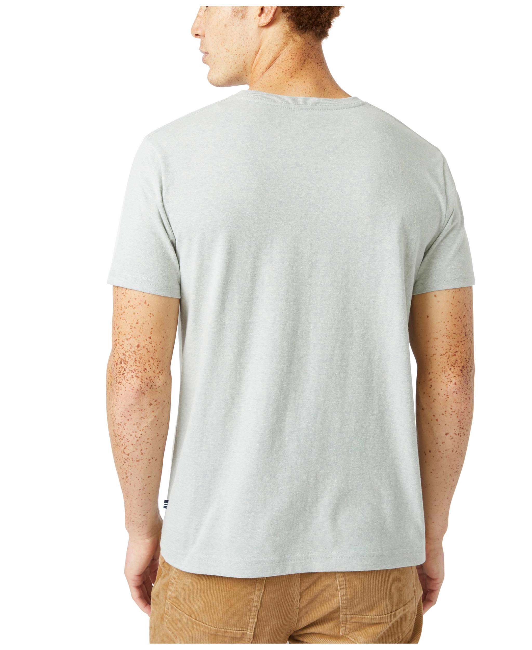 Nautica Men's Sustainably Crafted Logo Signal Flag Graphic T-Shirt Camiseta Hombre