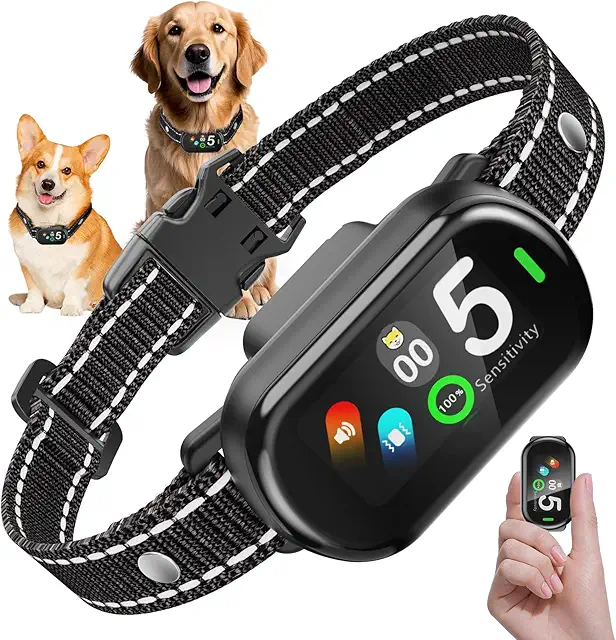 Collare Antiabbaio Yaskyly Ricaricabile per Cani di Tutte le Taglie