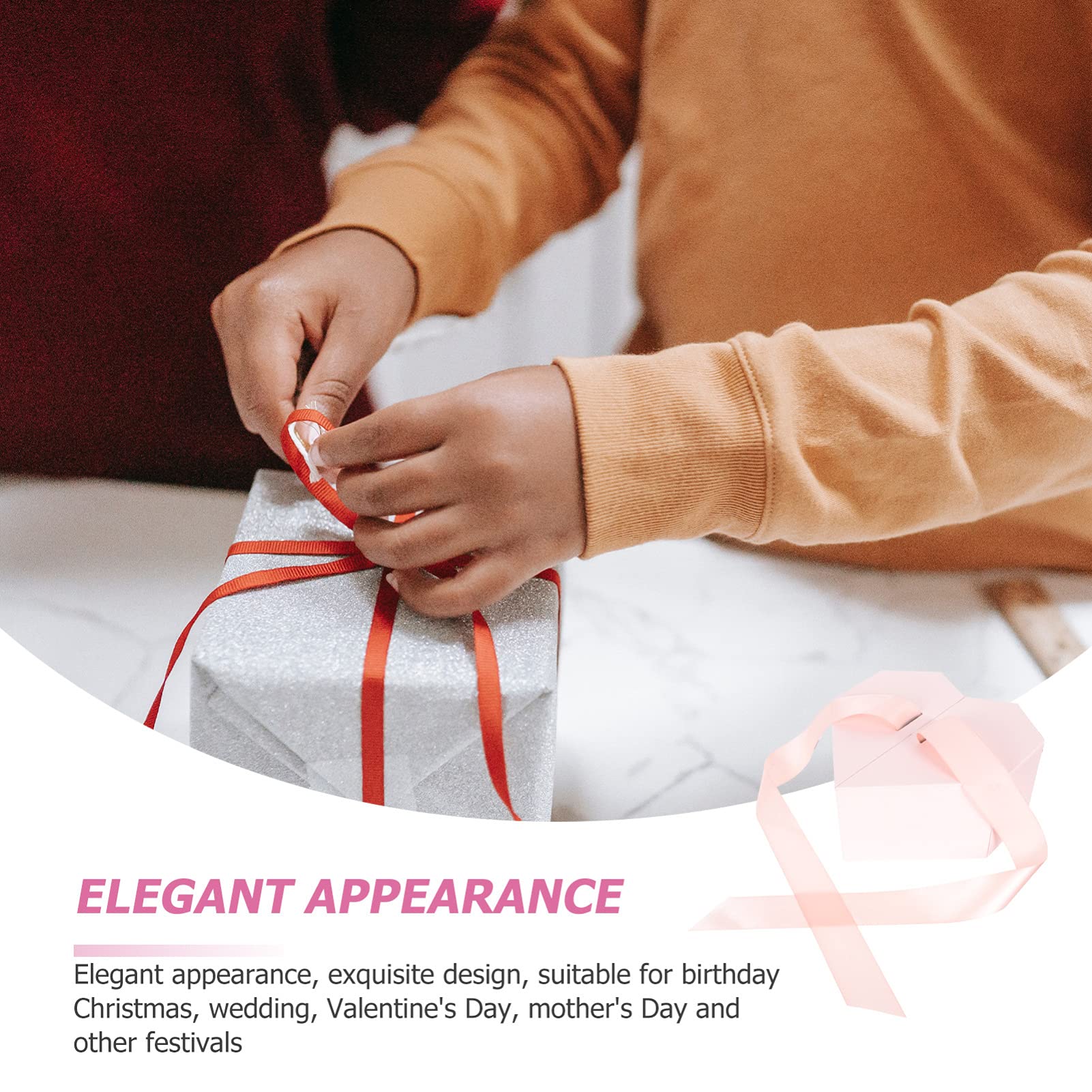 Cabilock 2stücke Herzform Geschenkschachtel Premium Kreative Aufbewahrungsbox Für Hochzeiten Geburtstage Und Valentinstag Romantisches Design Leicht Und Mit Tragetasche