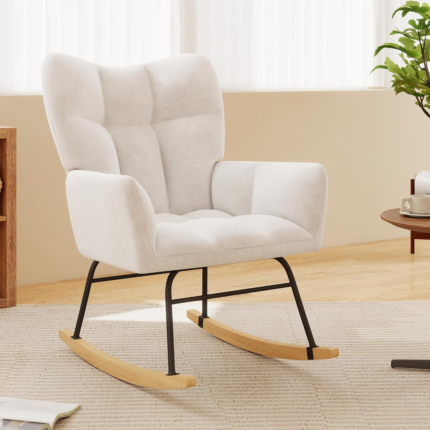 Amazon.com: Skandiquip Nursery Rocking Chair, Rocking Chairs for ...