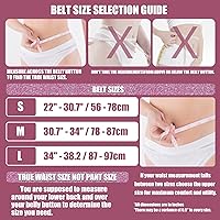 Vista 5 de Jaffick Cinturón de levantamiento de pesas para mujer, cinturones de cuero para gimnasio, cintura baja, soporte de espalda para mujeres y hombres