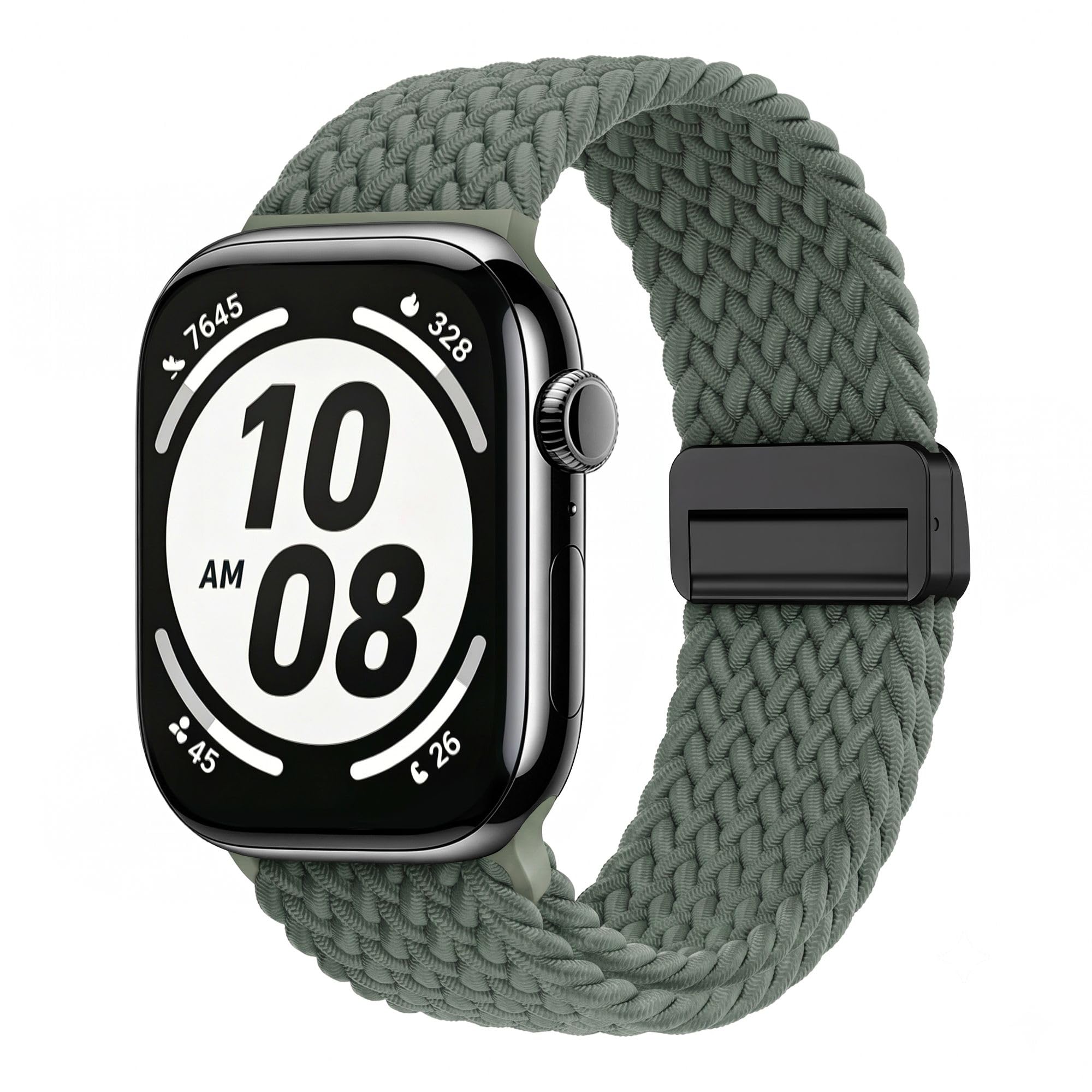 Braided Stretchy Band for Apple Watch 38mm 40mm 41mm 42mm