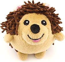 Dizzy Hedgehog Dog Toy with Rubber Squeaky Ball Inside and No Stuffing - coolthings.us