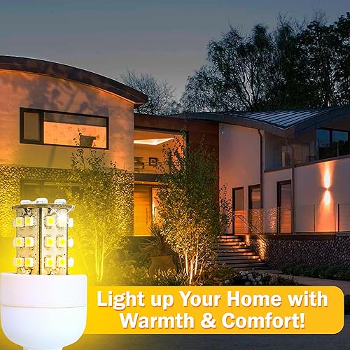 Miniatura 5 de HQRP Regulable G9 36 LED SMD3528 120V AC Bombilla LED Blanco Cálido para Lámparas de Pared, Candelabros, Lámparas de Techo, Luces de Pasillo