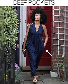 Enterizos Para Mujer Elegantes Overol Bohemio Para Mujer Halter