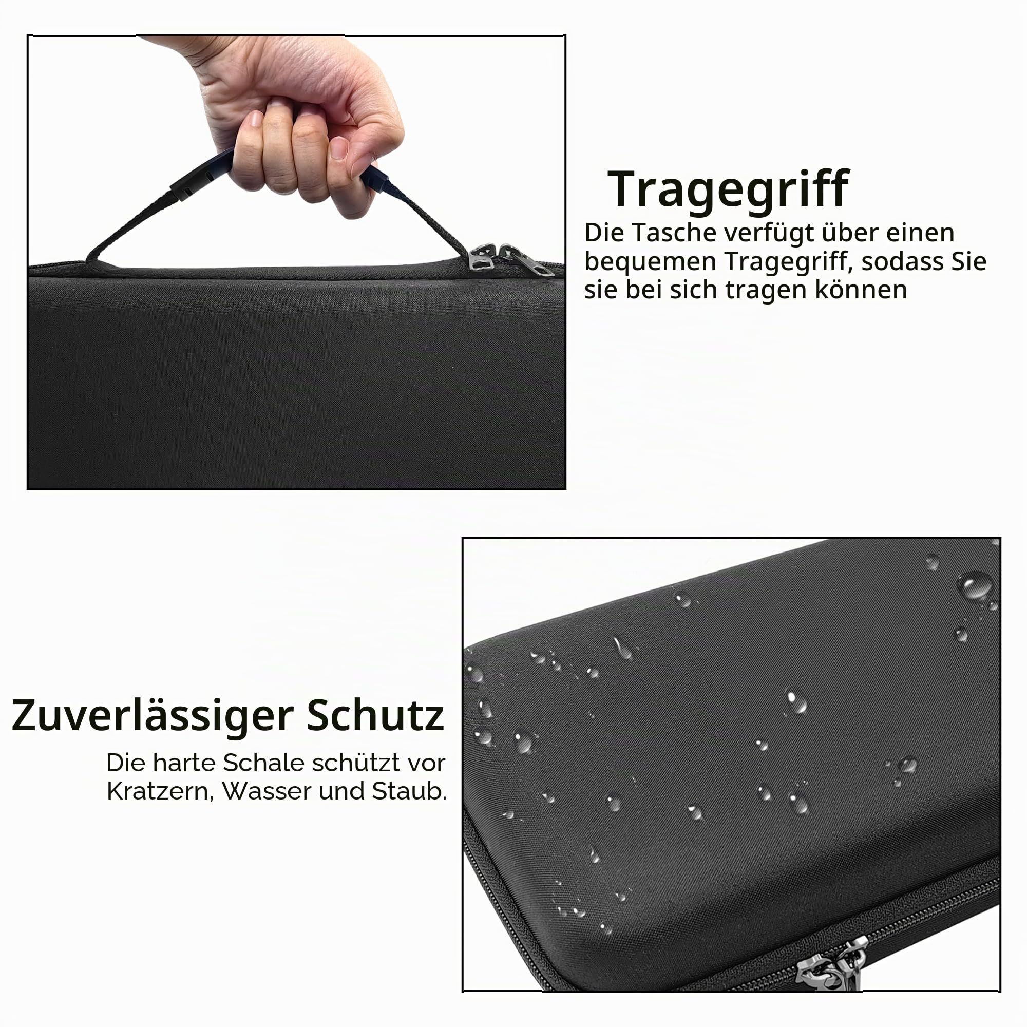 Musiin DJ-Controller-Hartschalentasche, individuell kompatibel mit NI TRAKTOR X1 MK3-, F1- und Z1-Controllern, bietet Schutz und bequemen Transport für sichere und einfache Reisen