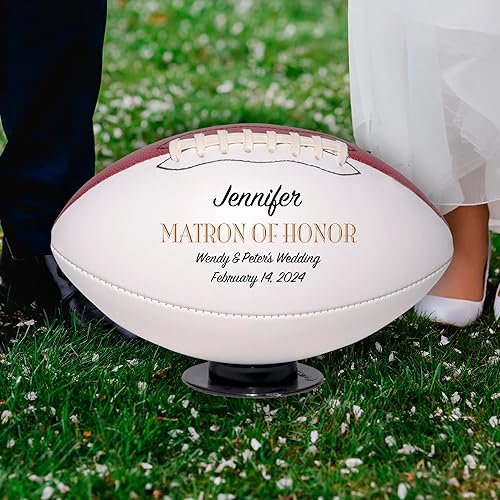 Miniatura 20 de Regalo de boda personalizado de fútbol personalizado, padrino de boda, padrino, mejor hombre, dama de honor, regalo de recuerdo de portador